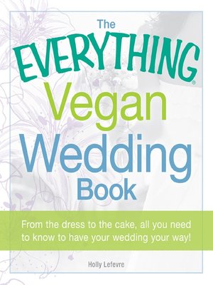 cover image of The Everything Vegan Wedding Book